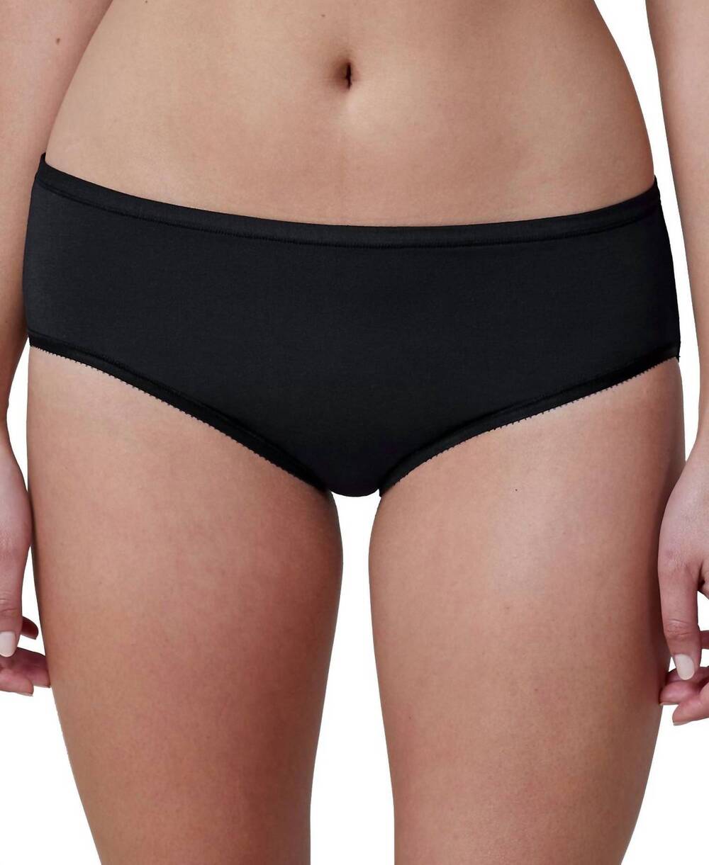 NEW SKARLETT BLUE women's reign hipster panties in black
